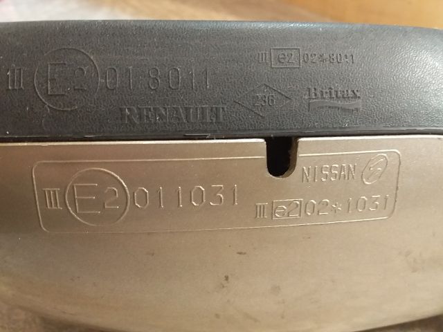 bontott NISSAN MICRA III Bal Visszapillantó Tükör (Elektromos)