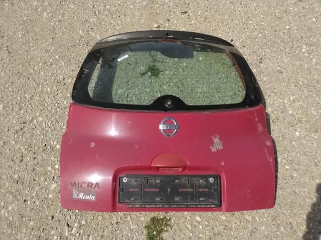 bontott NISSAN MICRA III Csomagtérajtó (Részeivel)