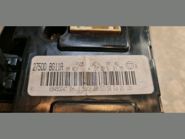 bontott NISSAN MICRA III Fűtéskapcsoló (digit klímás)