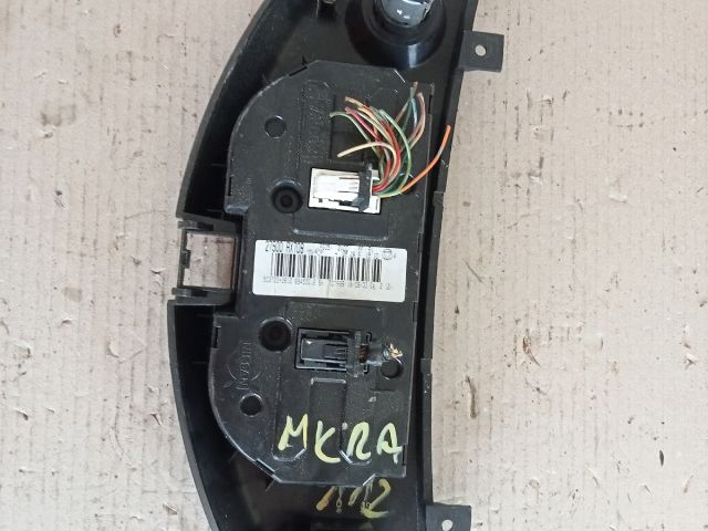 bontott NISSAN MICRA III Fűtéskapcsoló (digit klímás)