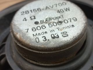 bontott NISSAN MICRA III Jobb első Hangszóró