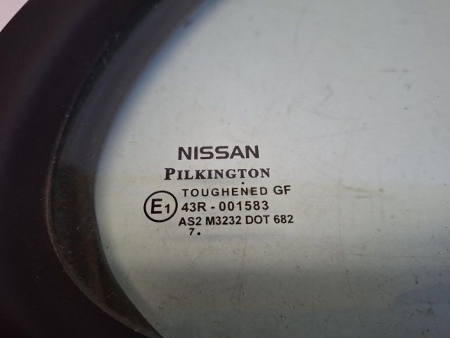 bontott NISSAN MICRA III Jobb hátsó Fixüveg (Ajtóban)