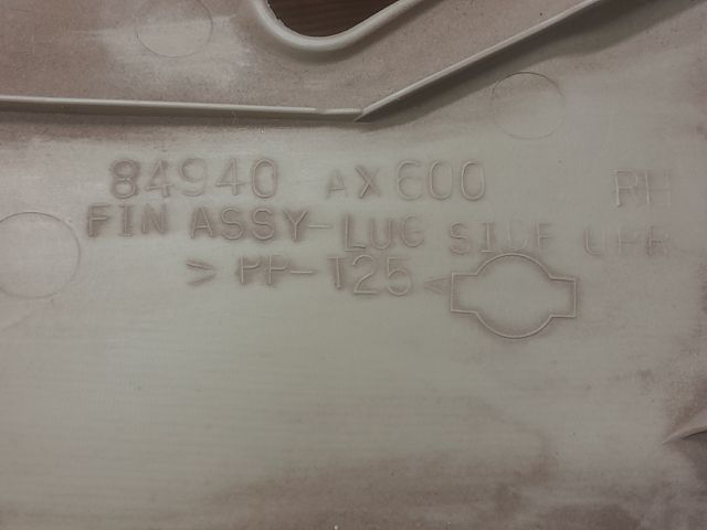 bontott NISSAN MICRA III Jobb Kalaptartó Tartó Konzol