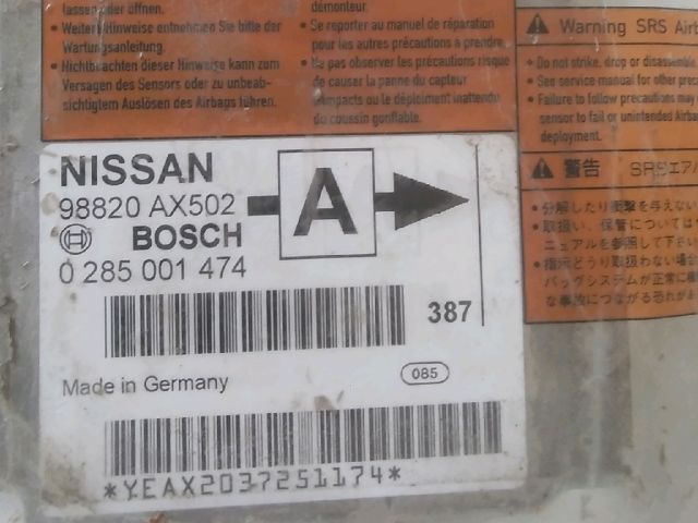 bontott NISSAN MICRA III Légzsák Elektronika