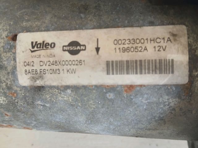 bontott NISSAN MICRA IV Önindító