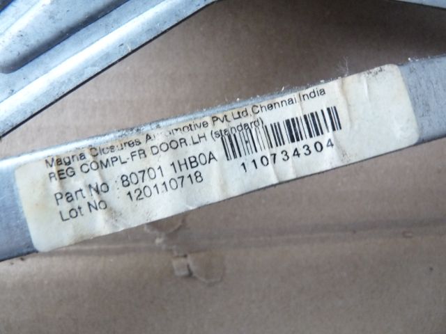 bontott NISSAN MICRA IV Bal első Ablakemelő Szerkezet (Elektromos)