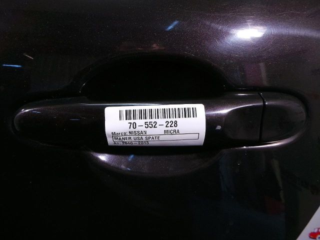 bontott NISSAN MICRA IV Bal hátsó Külső Kilincs