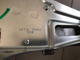 bontott NISSAN MICRA IV Hátsó Ablaktörlő Motor