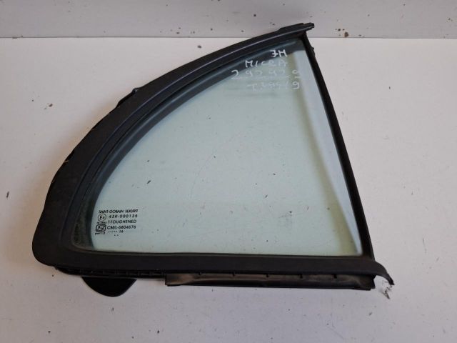 bontott NISSAN MICRA IV Jobb hátsó Fixüveg (Ajtóban)