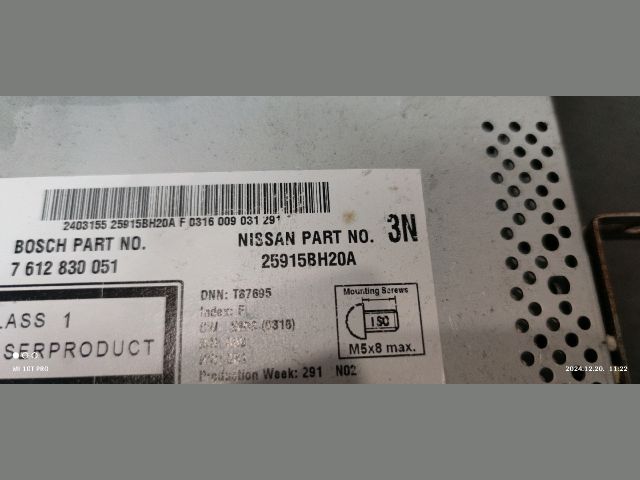 bontott NISSAN MICRA IV Rádió / CD