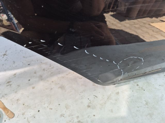 bontott NISSAN MICRA V Jobb hátsó Ajtó (Üres lemez)