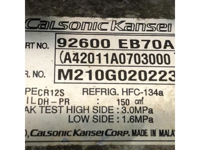 bontott NISSAN NAVARA Klímakompresszor