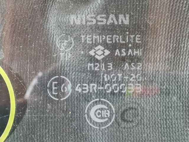 bontott NISSAN NAVARA Bal első Ablak