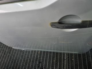 bontott NISSAN NAVARA Bal hátsó Ajtó (Üres lemez)