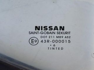 bontott NISSAN NAVARA Jobb hátsó Ablak