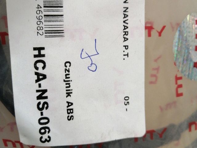 bontott NISSAN NAVARA Jobb hátsó ABS Jeladó