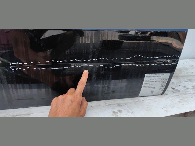 bontott NISSAN NAVARA Jobb hátsó Ajtó (Üres lemez)