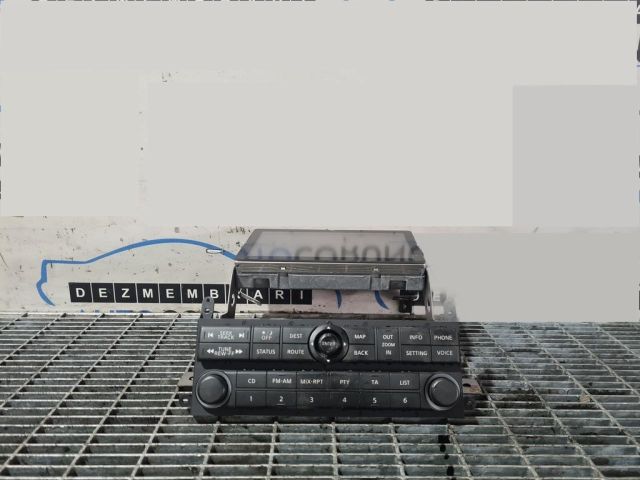 bontott NISSAN NAVARA Navigációs Fejegység