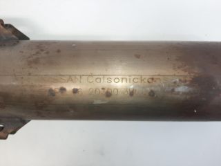 bontott NISSAN NOTE Középső Kipufogó Dob