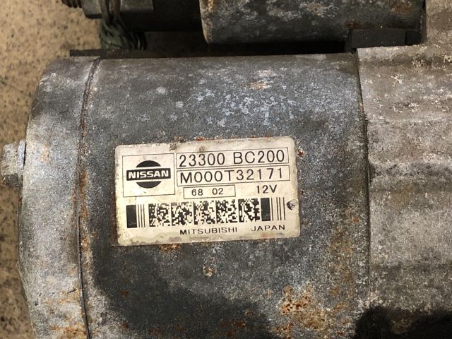 bontott NISSAN NOTE Önindító