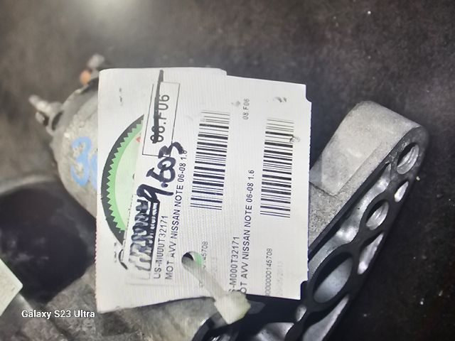 bontott NISSAN NOTE Önindító