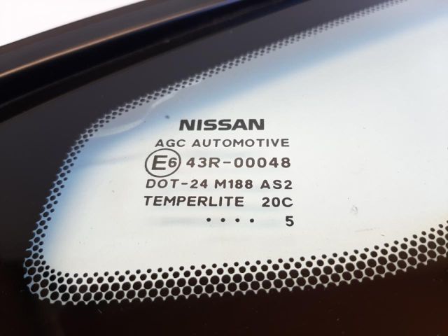 bontott NISSAN NOTE Bal A Oszlop Oldalablak Üveg