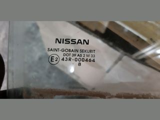 bontott NISSAN NOTE Jobb első Ablak