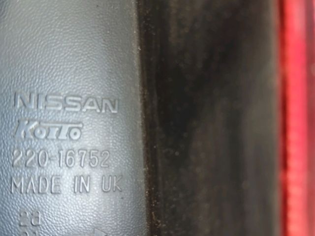 bontott NISSAN NOTE Jobb Hátsó Lámpa