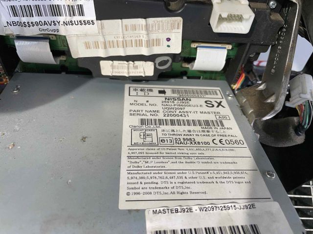 bontott NISSAN PATHFINDER Rádió / CD