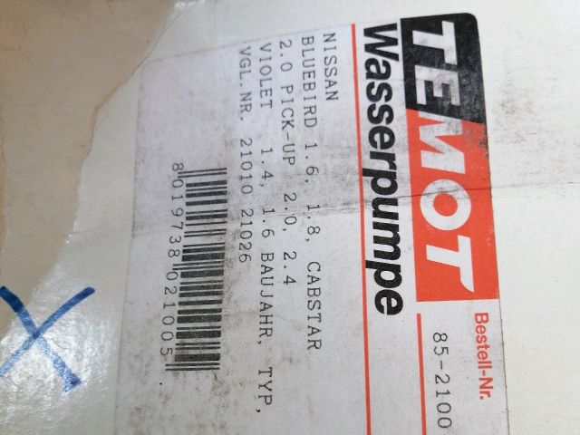 bontott NISSAN PICK UP Vízpumpa