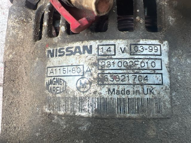 bontott NISSAN PRIMERA Generátor