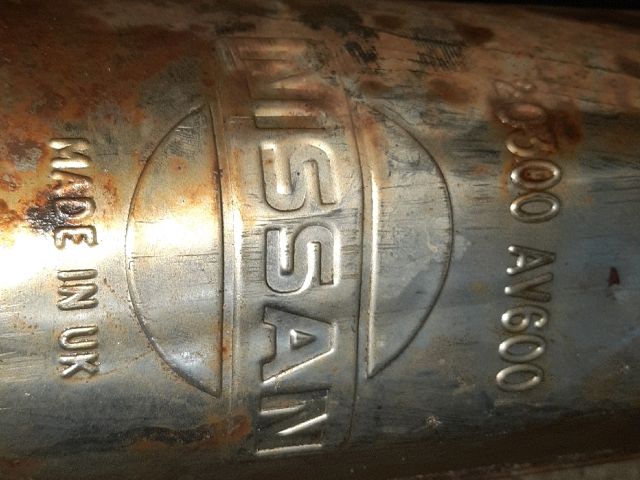 bontott NISSAN PRIMERA Középső Kipufogó Dob