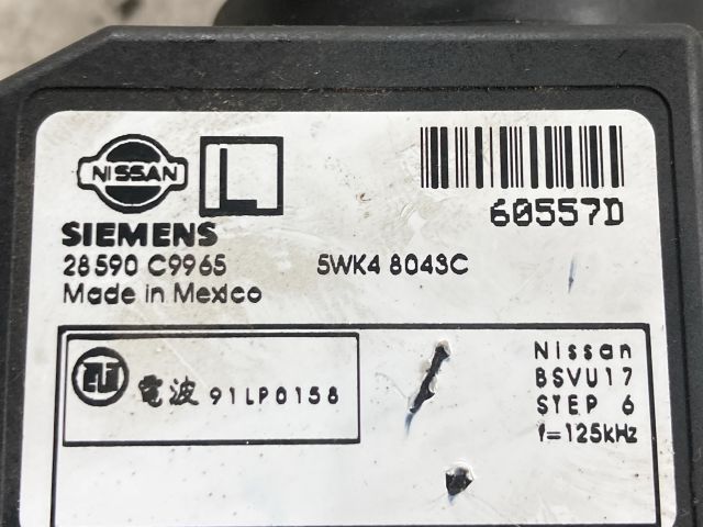 bontott NISSAN PRIMERA Gyújtáskapcsoló