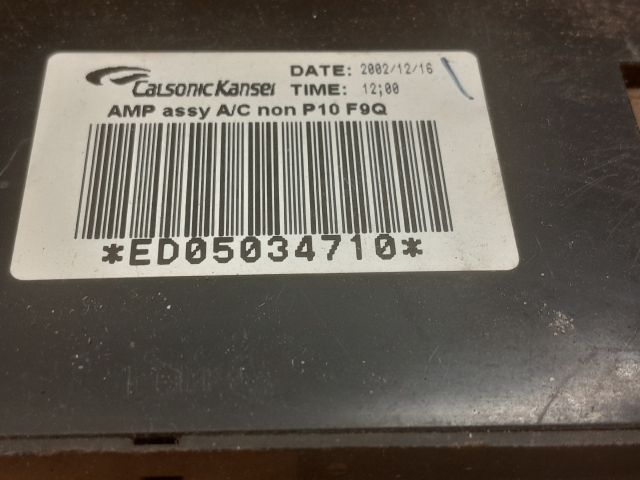 bontott NISSAN PRIMERA Klíma Relé