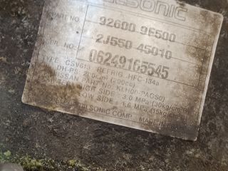 bontott NISSAN PRIMERA Klímakompresszor