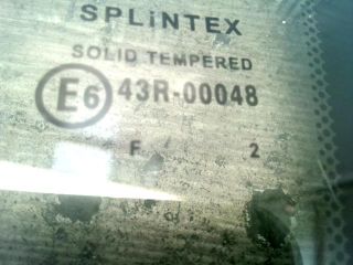 bontott NISSAN PRIMERA Bal hátsó Fixüveg (Ajtóban)