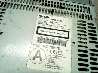 bontott NISSAN PRIMERA CD / DVD Tár