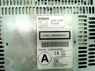 bontott NISSAN PRIMERA CD / DVD Tár