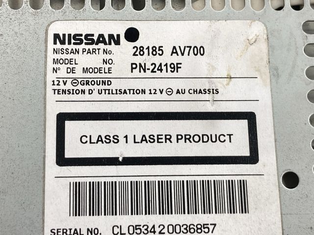 bontott NISSAN PRIMERA CD / DVD Tár