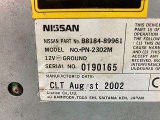 bontott NISSAN PRIMERA CD / DVD Tár