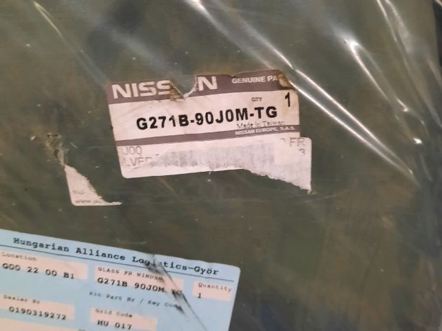 bontott NISSAN PRIMERA Első Szélvédő