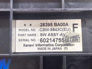 bontott NISSAN PRIMERA Fűtéskapcsoló