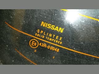 bontott NISSAN PRIMERA Hátsó Szélvédő