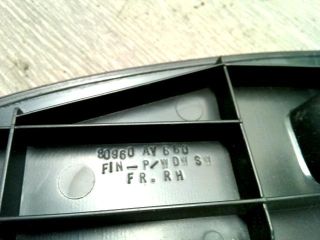 bontott NISSAN PRIMERA Jobb első Ablakemelő Kapcsoló