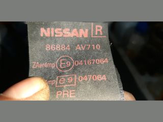 bontott NISSAN PRIMERA Jobb első Biztonsági Öv