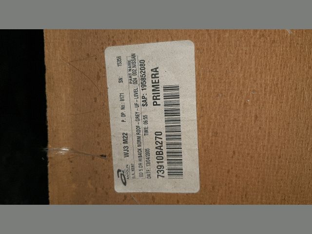 bontott NISSAN PRIMERA Tetőkárpit