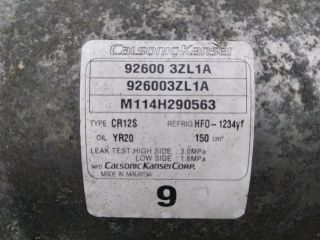 bontott NISSAN PULSAR Klímakompresszor