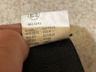 bontott NISSAN PULSAR Bal hátsó Biztonsági Öv