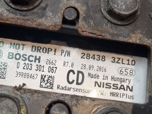 bontott NISSAN PULSAR Distronic Vezérlő Panel