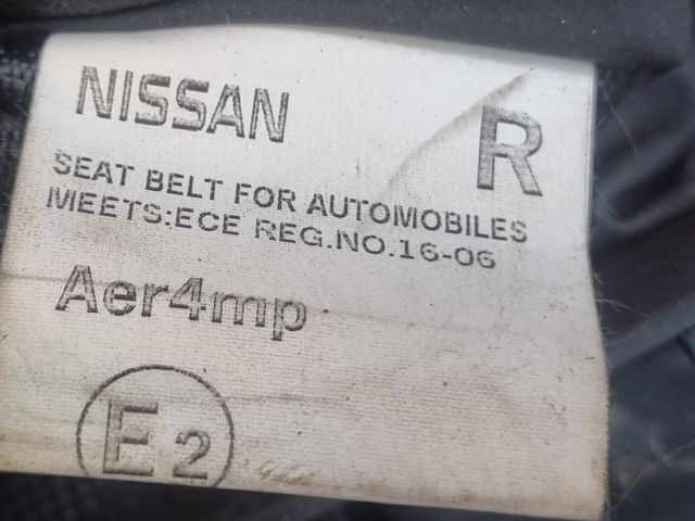 bontott NISSAN PULSAR Jobb Övfeszítő Biztonsági Öv